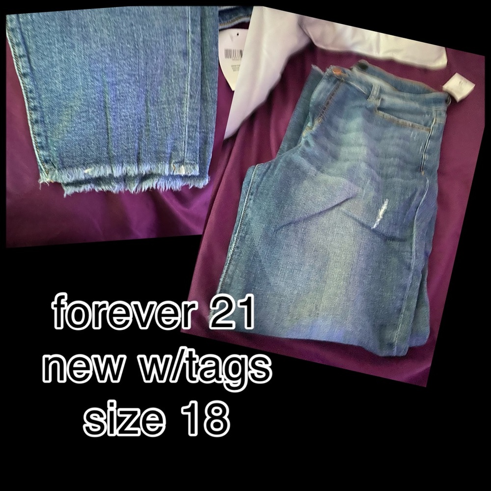 7 pairs plus size jeans
